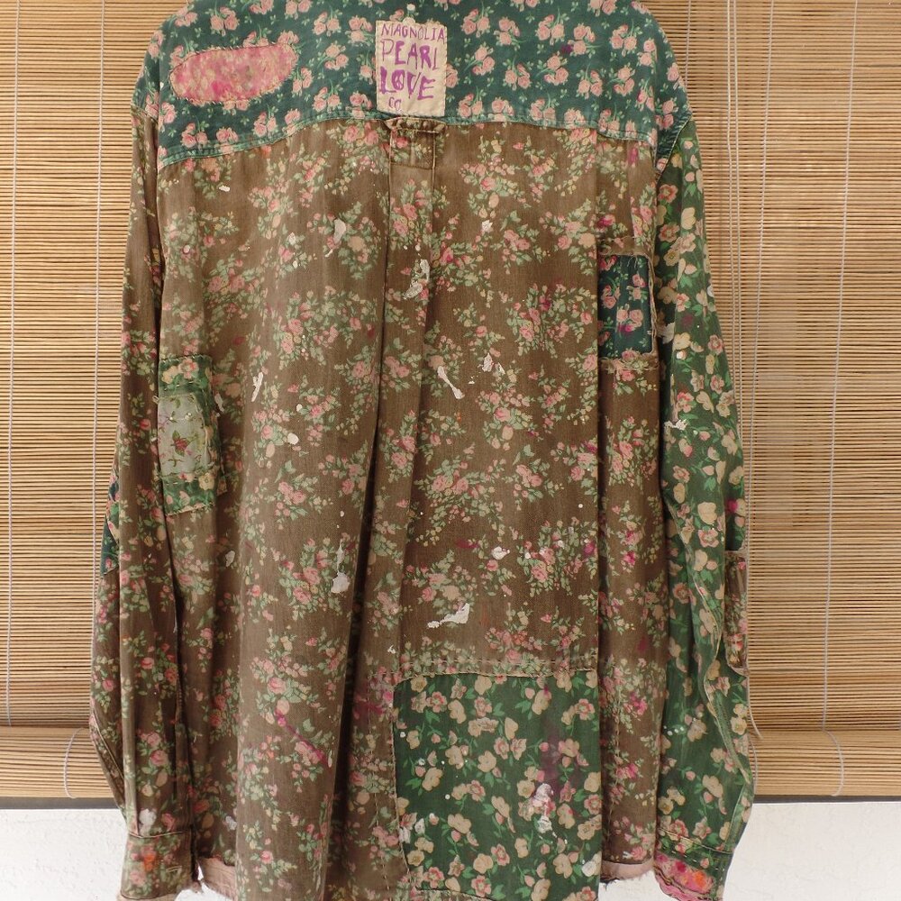 MAGNOLIA PEARL Piecewise Landes Shirt Top 1805 Agustin NWT - Picture 8 of 10